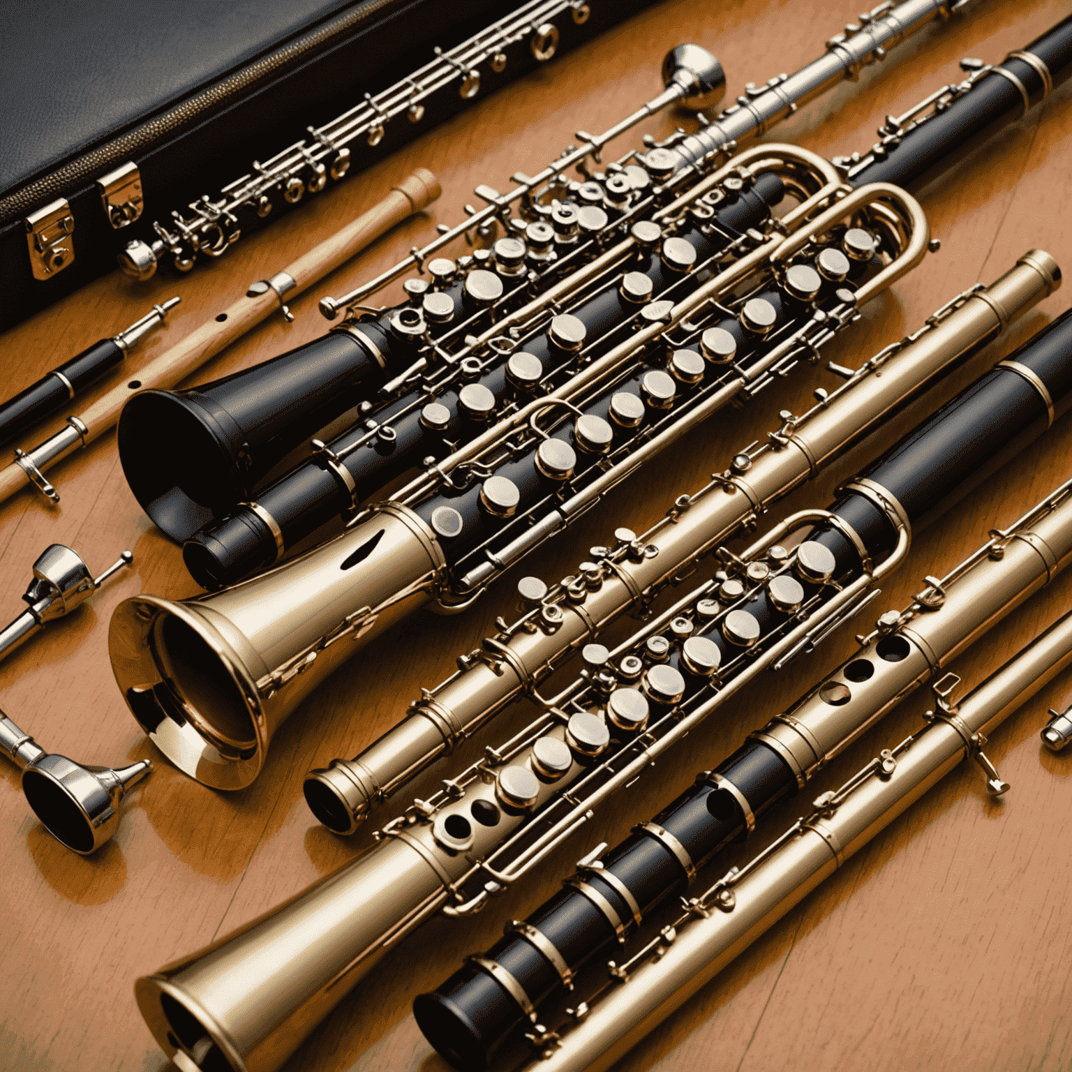 Various smart tuning tools and apps for woodwind instruments